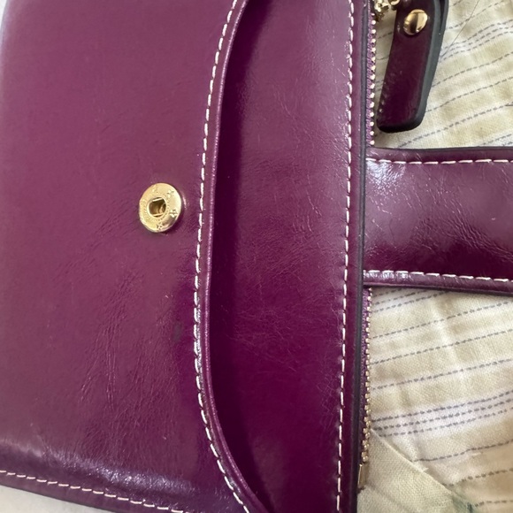 Elegant Purple Women's Wallet - FUNTOR - Picture 7 of 13